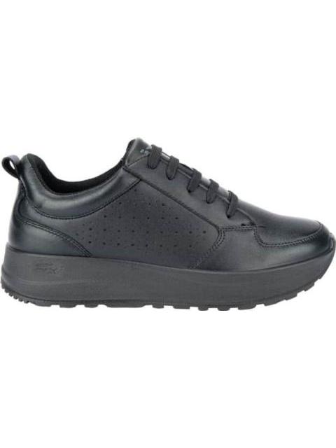 TENIS DE PIEL NEGRO FLEXI