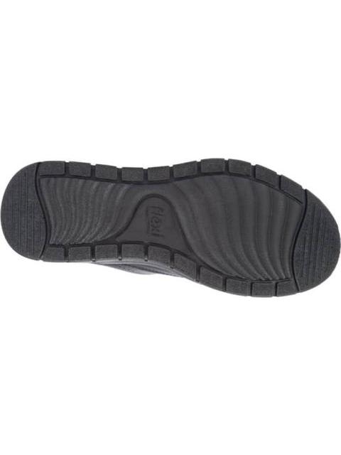 TENIS DE PIEL NEGRO FLEXI