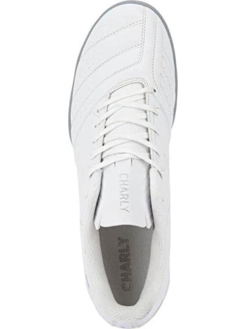 TENIS FUTBOL TURF BLANCO CHARLY