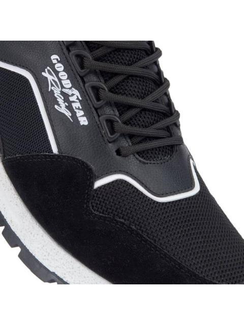 TENIS DEPORTIVO RETRO RUNNER NEGRO GOODYEAR RACING