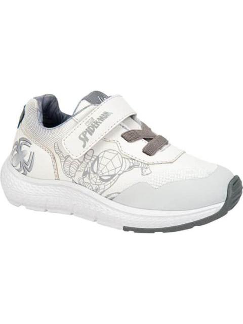 TENIS ESCOLAR BLANCO SPIDERMAN