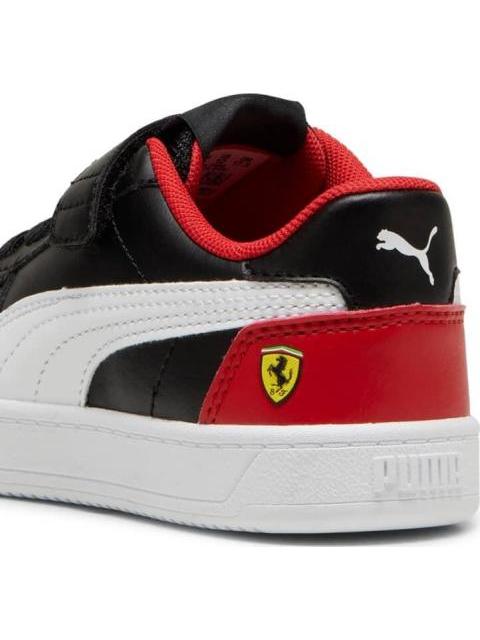 TENIS MOTORSPORT FERRARI CAVEN 2.0 AC +PS BLANCO/NEGRO PUMA