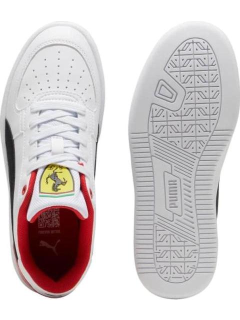 TENIS MOTORSPORT FERRARI CAVEN 2.0 JR BLANCO/NEGRO PUMA