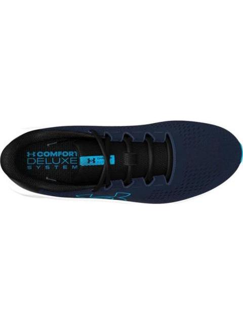 TENIS PARA CORRER UA CHARGED PURSUIT 3 BIG AZUL MARINO UNDER ARMOUR MEXICO