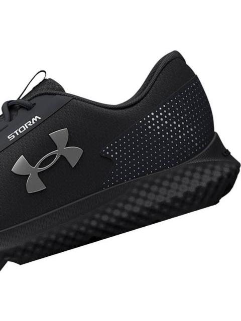 TENIS PARA CORRER UA CHARGED ROGUE 3 STORM NEGRO UNDER ARMOUR MEXICO
