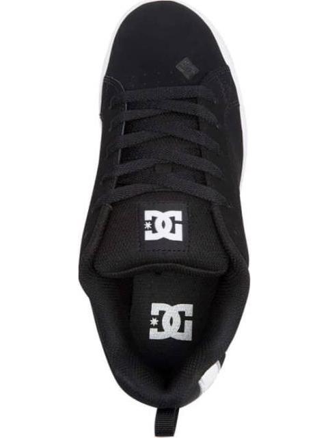 TENIS SKATE COURT GRAFFIK NEGRO DC SHOES