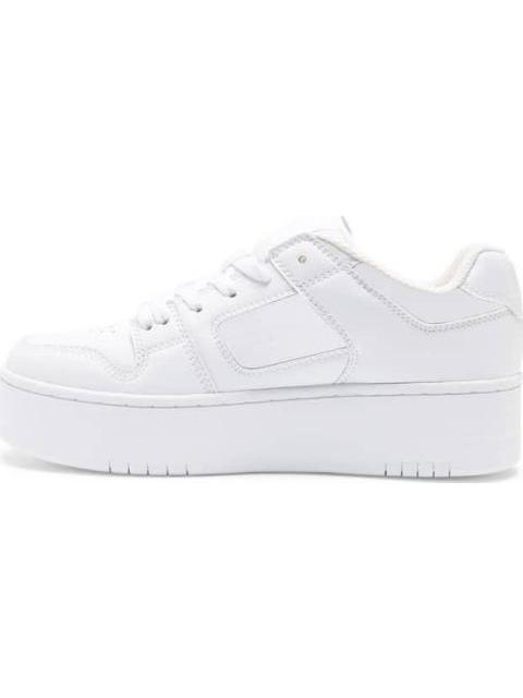 TENIS SKATE MANTECA4 PLTFRM BLANCO DC SHOES