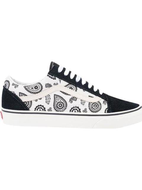 TENIS SKATE OLD SKOOL BLANCO/NEGRO VANS LATINO