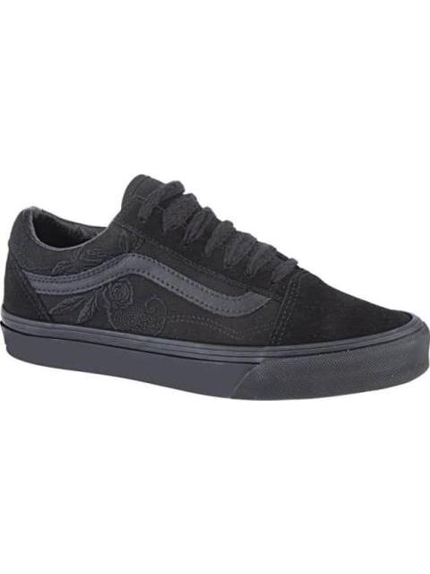 TENIS SKATE OLD SKOOL NEGRO VANS LATINO