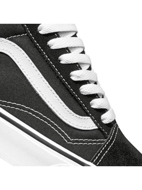 TENIS SKATE OLD SKOOL NEGRO VANS LATINO