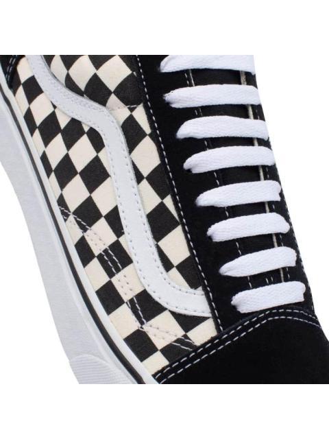 TENIS SKATE UA OLD SKOOL BLANCO/NEGRO VANS LATINO