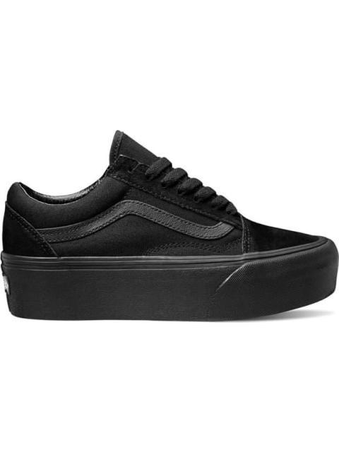 TENIS SKATE UA OLD SKOOL STACKFORM NEGRO VANS LATINO