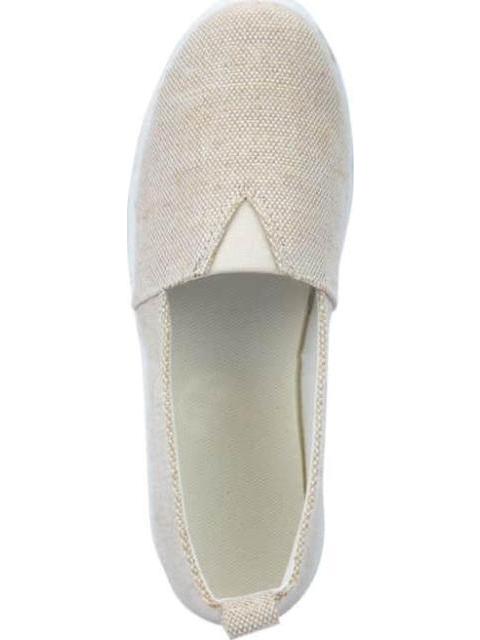 TENIS SLIP ON BEIGE MIRAGE
