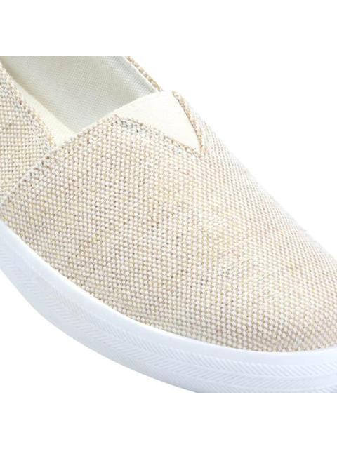 TENIS SLIP ON BEIGE MIRAGE