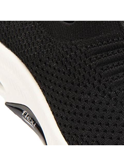 TENIS SLIP ON NEGRO FLEXI