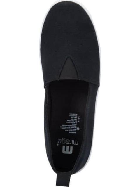 TENIS SLIP ON NEGRO MIRAGE