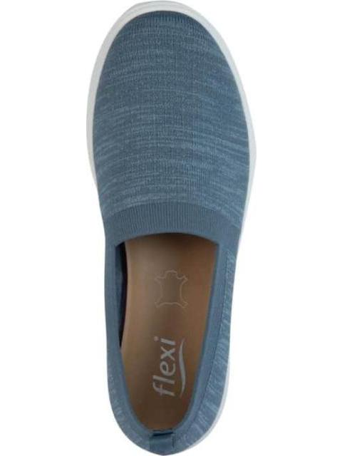 TENIS SUELA LIGERA AZUL FLEXI