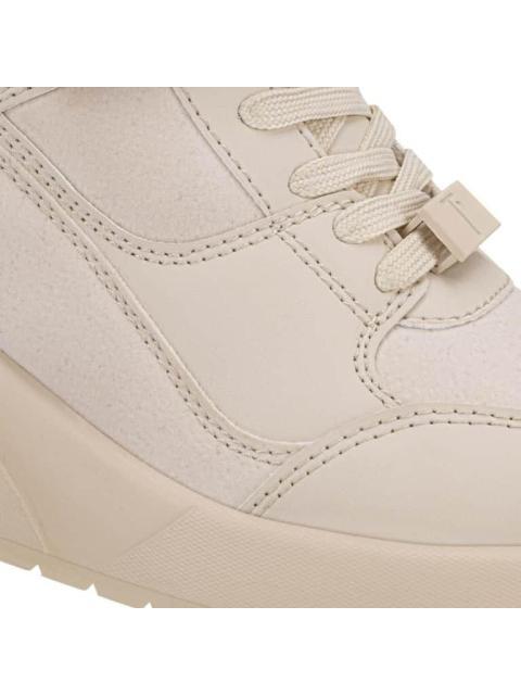 TENIS TACON CUÑA BEIGE THALIA SODI