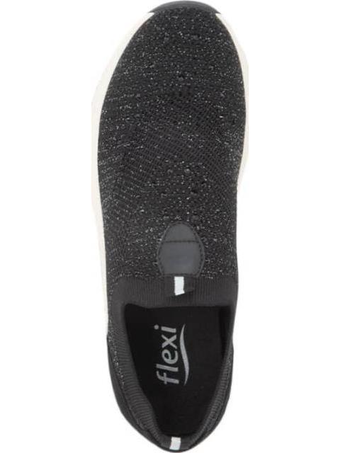 TENIS TEJIDO SUELA LIGERA NEGRO FLEXI