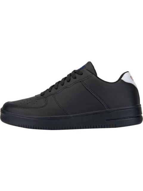 TENIS CASUAL CLASICO BLANCO/NEGRO HPC POLO