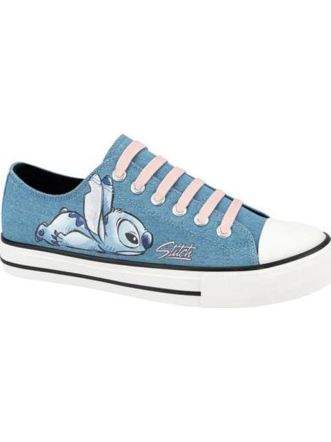 TENIS CASUAL STITCH AZUL MEZCLILLA DISNEY