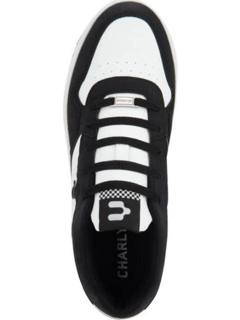 TENIS CASUAL URBANO BLANCO/NEGRO CHARLY