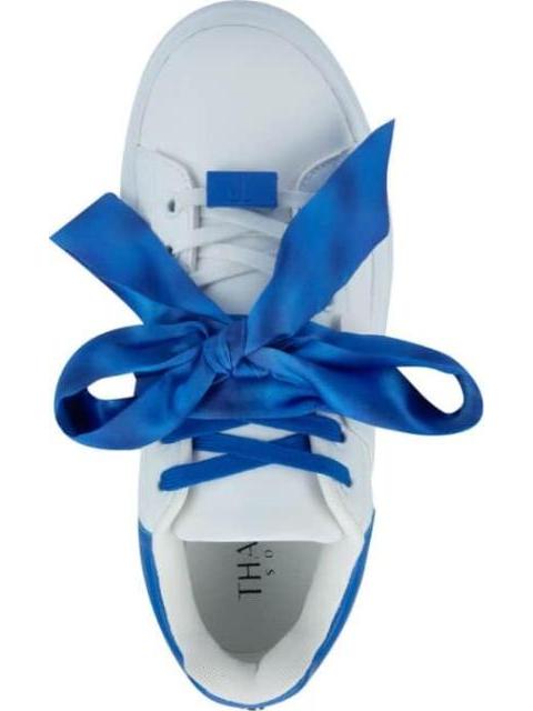 TENIS CASUAL MOÑO BLANCO THALIA SODI