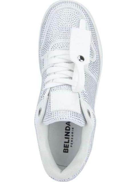 TENIS CON PEDRERIA PLATA BELINDA PEREGRIN