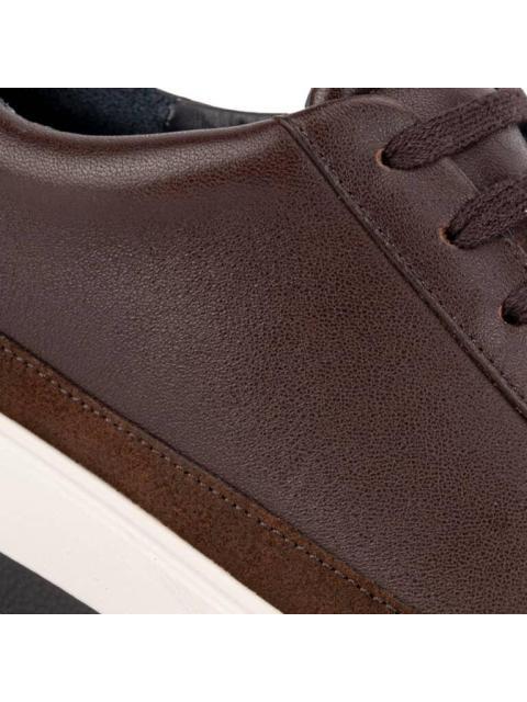 TENIS URBANO CASUAL AGUJETA CHOCOLATE QUIRELLI