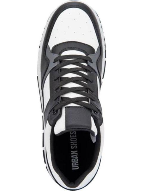 TENIS URBANO CASUAL BLANCO/NEGRO URBAN SHOES