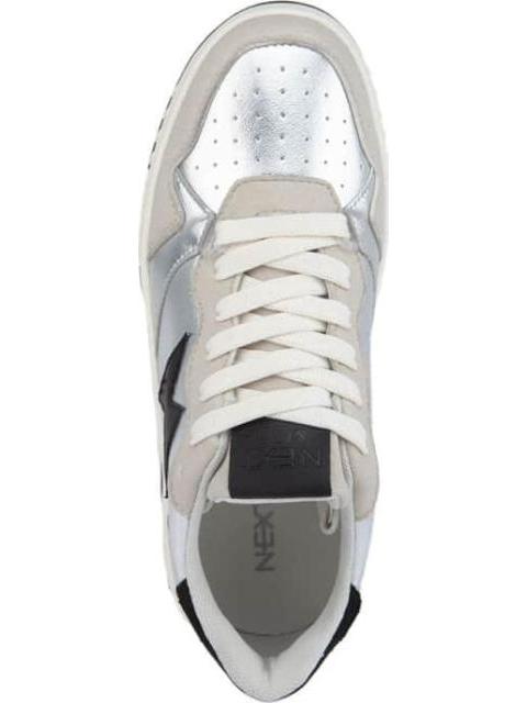 TENIS URBANO CASUAL PLATA NEXT CO