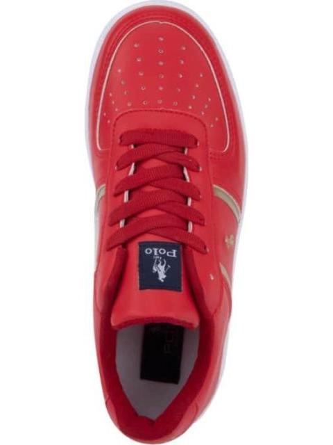 TENIS URBANO CASUAL VIBRANTE ROJO HPC POLO