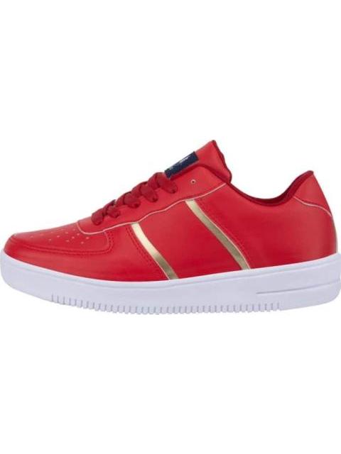 TENIS URBANO CASUAL VIBRANTE ROJO HPC POLO