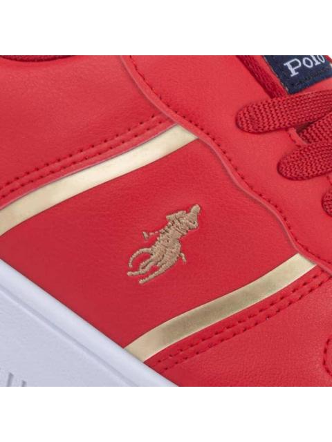 TENIS URBANO CASUAL VIBRANTE ROJO HPC POLO
