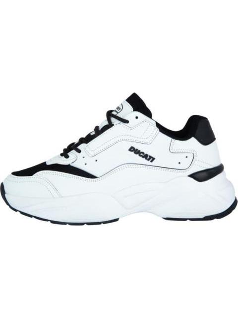 TENIS URBANO CHUNKY BLANCO/NEGRO DUCATI
