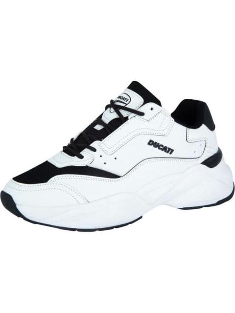 TENIS URBANO CHUNKY BLANCO/NEGRO DUCATI