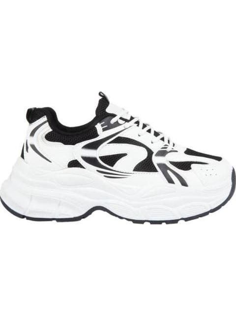TENIS URBANO CHUNKY BLANCO/NEGRO NEXT CO