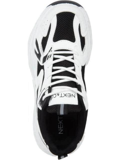 TENIS URBANO CHUNKY BLANCO/NEGRO NEXT CO