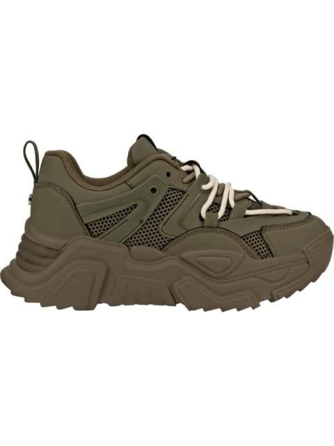 TENIS URBANO CHUNKY VERDE OLIVO BELINDA PEREGRIN