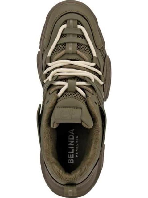 TENIS URBANO CHUNKY VERDE OLIVO BELINDA PEREGRIN
