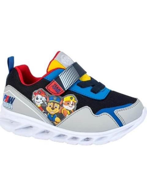 TENIS CON LUCES AZUL MARINO PAW PATROL