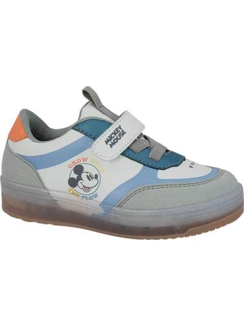 TENIS URBANO CON LUCES BLANCO MICKEY