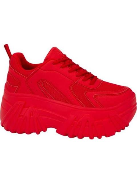 TENIS CHUNKY ROJO BELINDA PEREGRIN