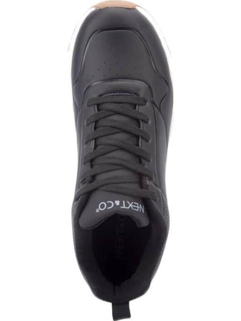 TENIS CASUAL VALVULA NEGRO NEXT CO