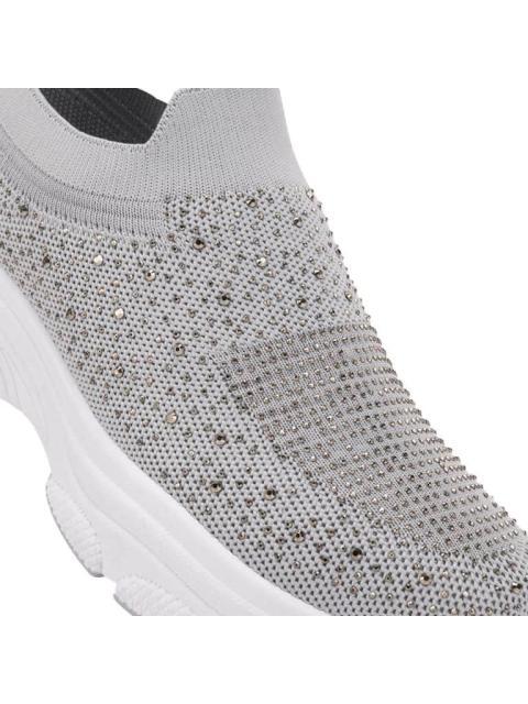 TENIS SLIP ON GRIS NEXT CO