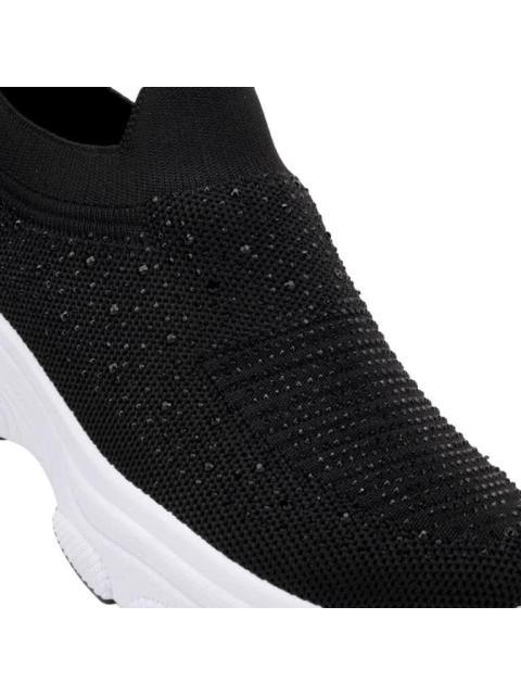 TENIS SLIP ON NEGRO NEXT CO