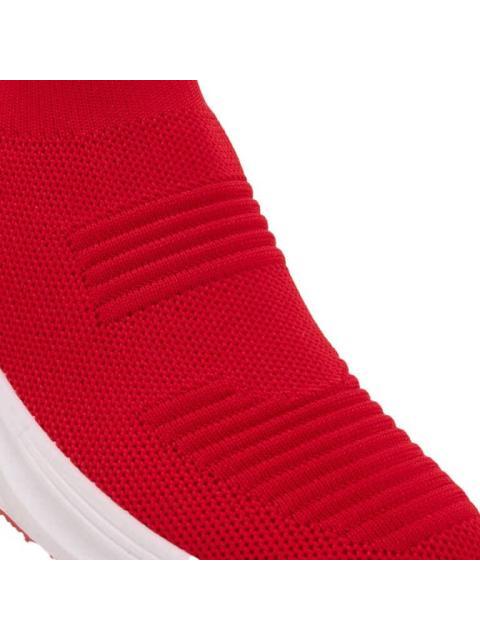 TENIS SLIP ON ROJO NEXT CO