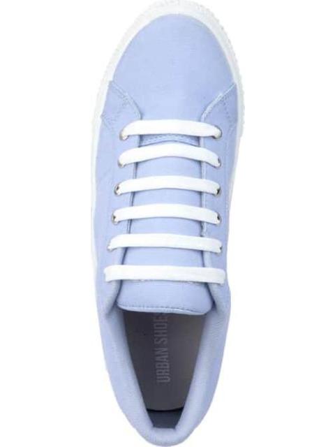 TENIS URBANO LONA VULCANIZADO AZUL CELESTE URBAN SHOES