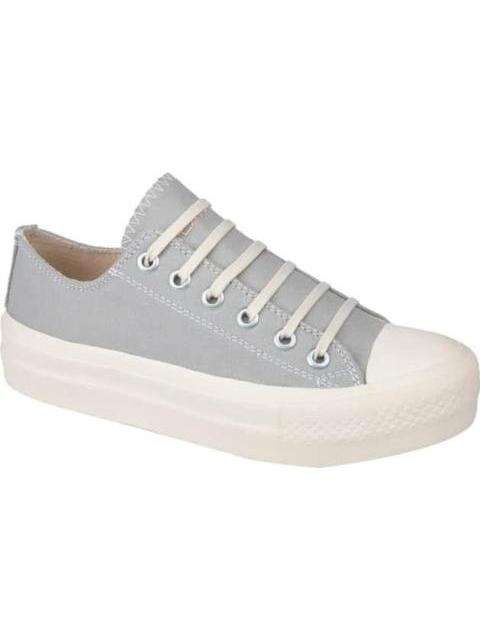 TENIS URBANO LONA VULCANIZADO GRIS NEXT CO