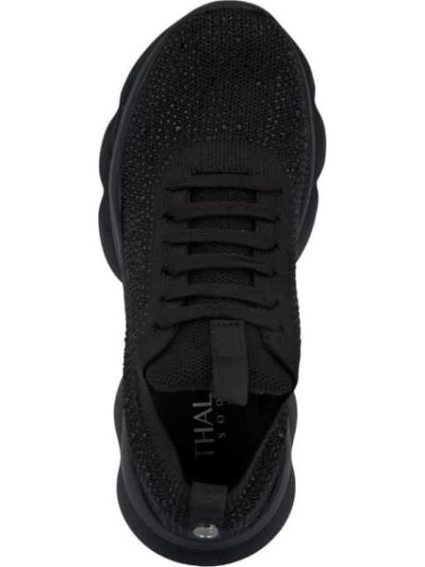 TENIS URBANO CON BRILLOS NEGRO THALIA SODI